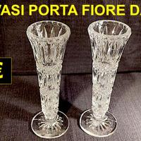 COPPIA CALICI VASO FIORI DA TAVOLA