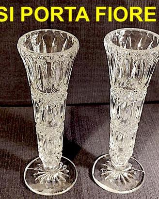 COPPIA CALICI VASO FIORI DA TAVOLA