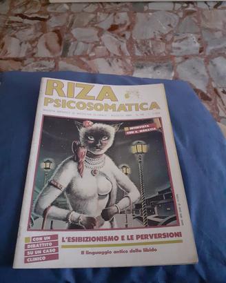 rivista RIZA PSICOSOMATICA 08 1986
