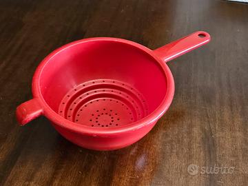 Scolapasta Guzzini Vintage-Rosso Vibrante