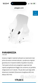 Parabrezza originale MP3  310