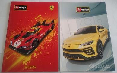 Lotto cataloghi BBurago 2025 e 2018