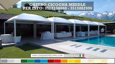 Gazebo 6x6 - CICOGNA MIDDLE - SPEDIZIONE GRATUITA