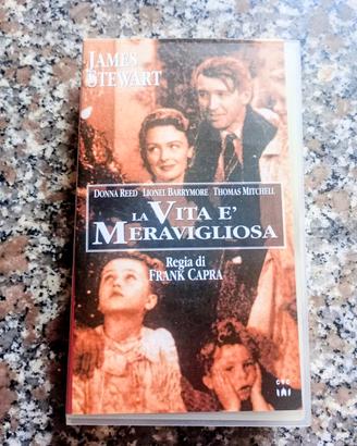 VHS La Vita è Meravigliosa  It's A Wonderful  Life