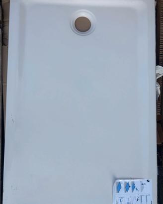 Piatto doccia in ceramica 120x80 cm extrapiatto G.