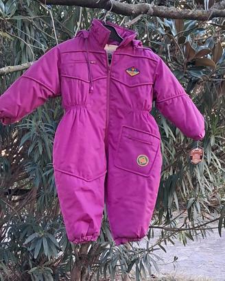 Tuta imbottita per bambino/bambina 24 mesi 