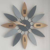 orologio da parete  in legno Rosa dei Venti