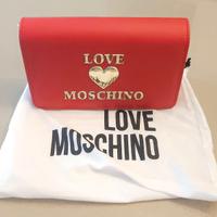 Pochette pelle Love Moschino