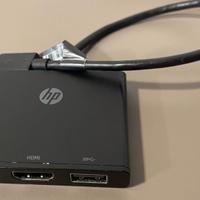 Hp usb - c hub to multi port hub