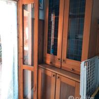 CREDENZA IN LEGNO lunghezza 90 cm spessore 34 cm