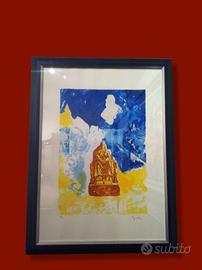 Mater Matuta, serigrafia, M. Schifano