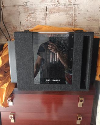 subwoofer alpine, amplificatori boss e casse 