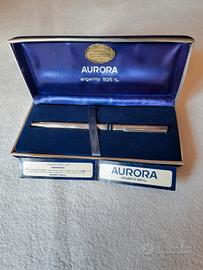 Penna a sfera in argento Aurora - Marco Polo