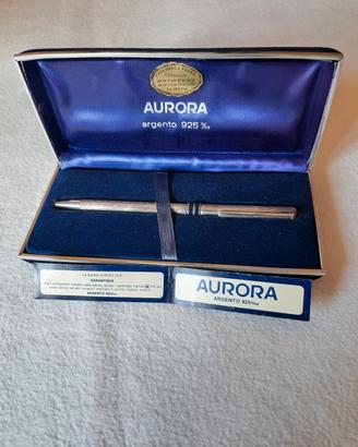 Penna a sfera in argento Aurora - Marco Polo