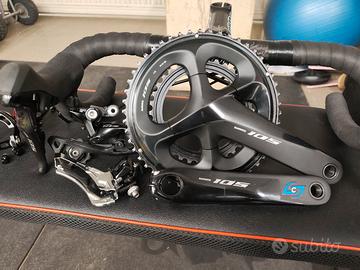 gruppo Shimano 2x11v R7000 105 Power meter stages 