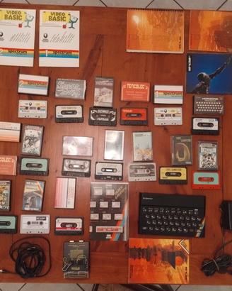 ZX Spectrun Sinclair computer ed accessori 