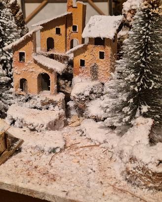 villaggio per presepe