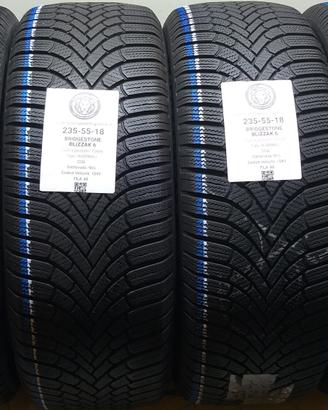4 GOMME 235 55 18 BRIDGESTONE A72806