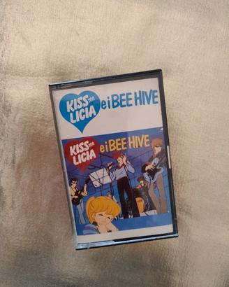 musicassetta vintage kiss me licia 