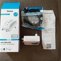 Amplificatore antenna DVBT2 e SAT 25db