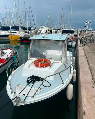 Barca a motore