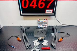 Kit porta targa beta evo omologazione