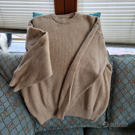 Maglione beige uomo
