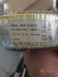 transformatore toroidale