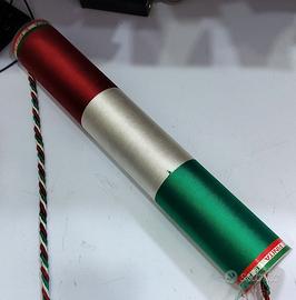 Tubo tricolore Congedo Militare