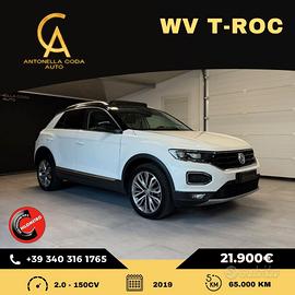 Volkswagen T-Roc 2.0 TDI SCR 150 CV DSG Tetto Apri