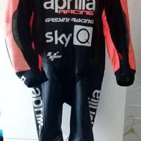 Tuta intera in pelle bovina AWA predisposta airbag