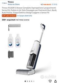 Lavapavimenti aspirapolvere tineco perfetta!