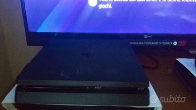 Sony PS4 Slim 1TB FW12.52 con joypad e giochi