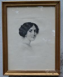Incisione originale Lino Selvatico (Belle Époque)