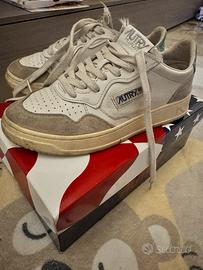 Scarpe Autry Medalist donna 39 bianche e verdi