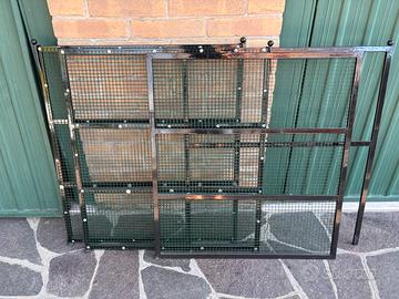 Recinzione box per stufa a pellet