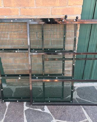 Recinzione box per stufa a pellet