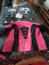 giubbotto donna moto 