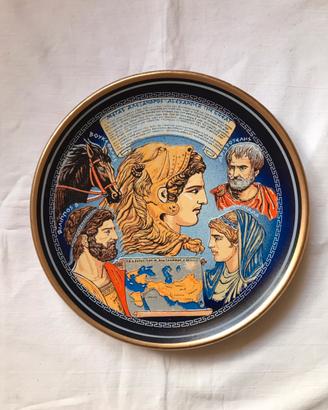 Piatto di ceramica greco