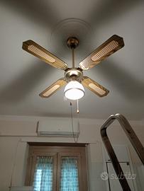 lampadario con pale