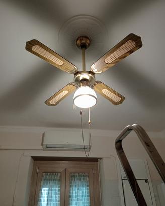 lampadario con pale