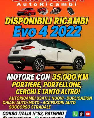 RICAMBI DR EVO 4 2022 CODICE MOTORE HFC4GB33D