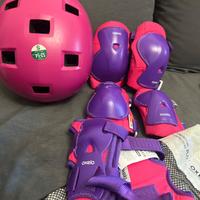 Casco e protezioni per pattinaggio oxelo tg xs