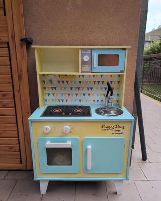 cucina in legno per bambini