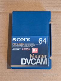Cassetta DVCAM Sony 64 Master