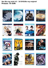 Box Blu-ray misti #1 - 16 DVD/Blu-ray originali