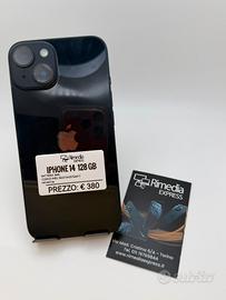 iPhone 14 128GB nero usato garanzia 