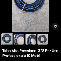 Tubi alta pressione idropulitrice