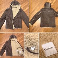 Conbipel Parka Marrone effetto pelle tg 46/S