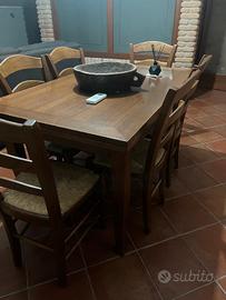 Tavola legno massiccio 